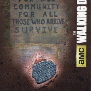 THE WALKING DEAD GENUINE PROP/COSTUME CARD M57 TERMINUS RESIDENT